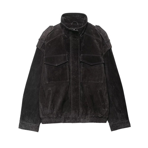 ALINA – Edle Suede-Look Jacke - ZAYVI