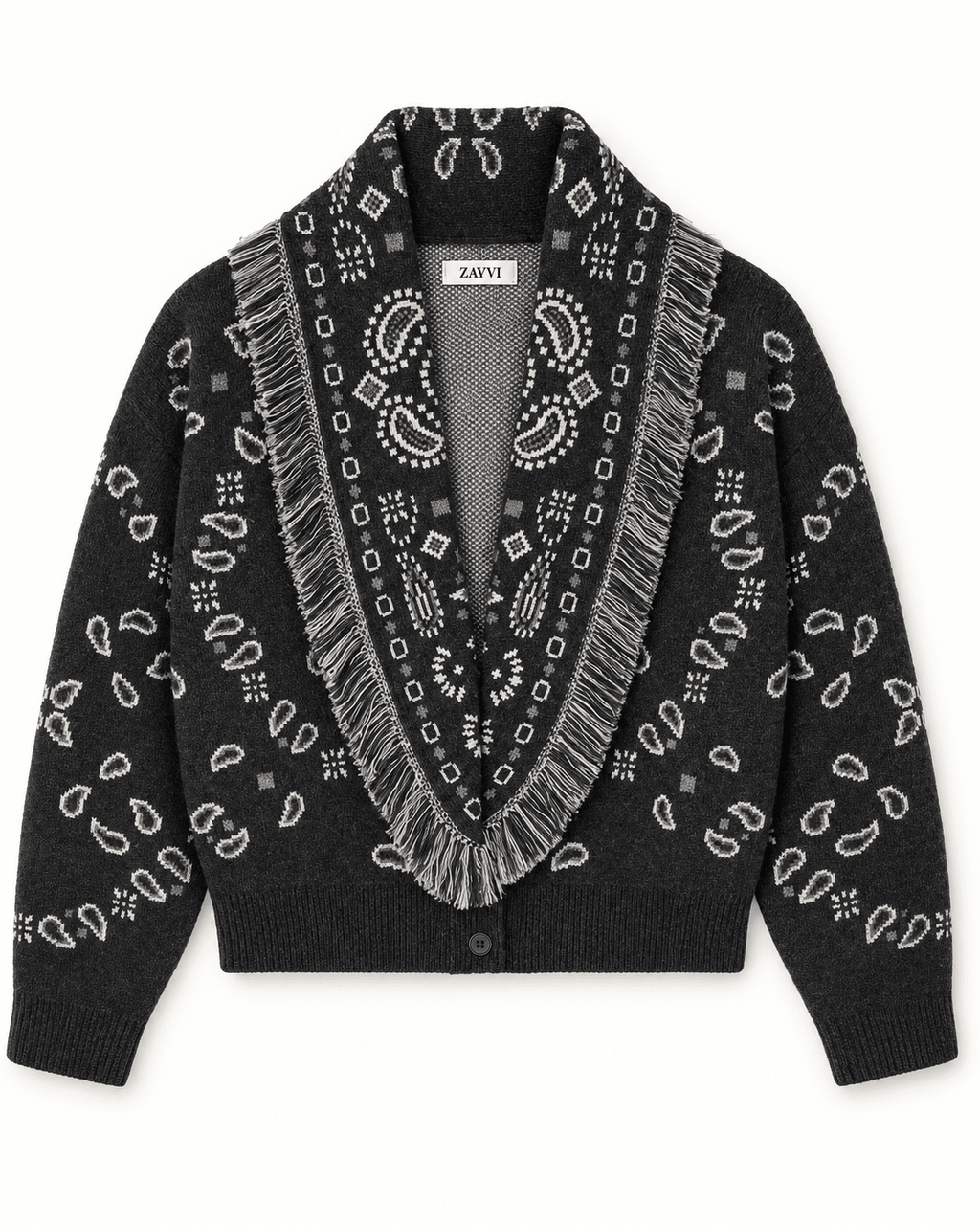 AMARA – Fransen Strickcardigan - ZAYVI