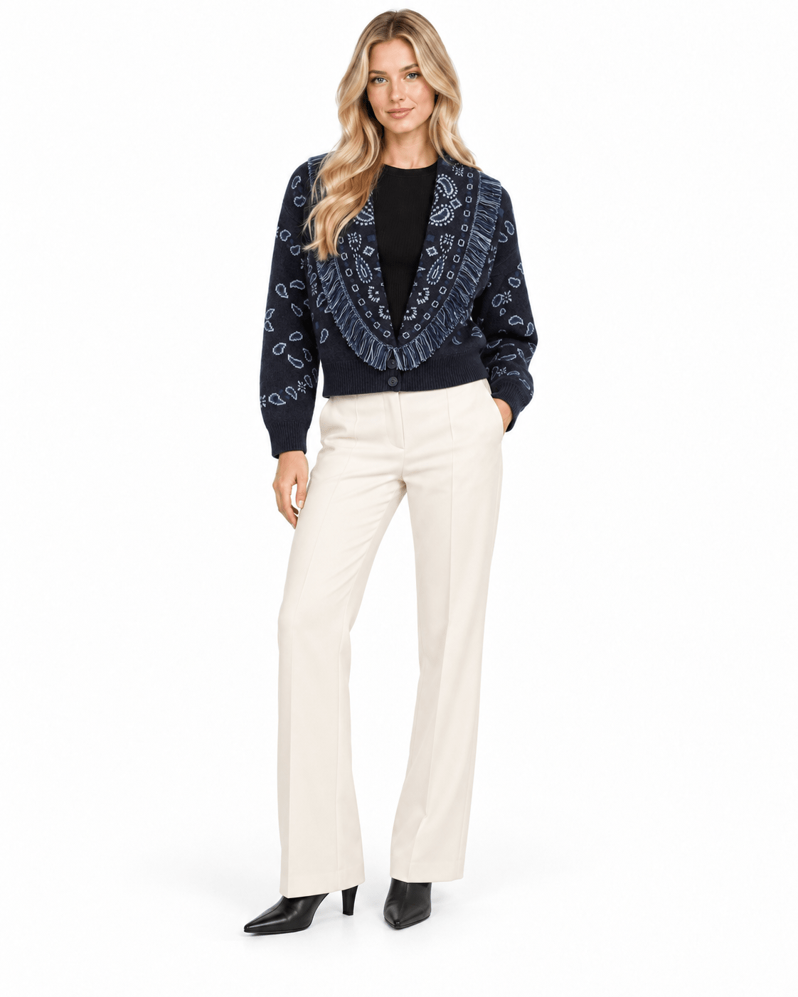 AMARA – Fransen Strickcardigan - ZAYVI