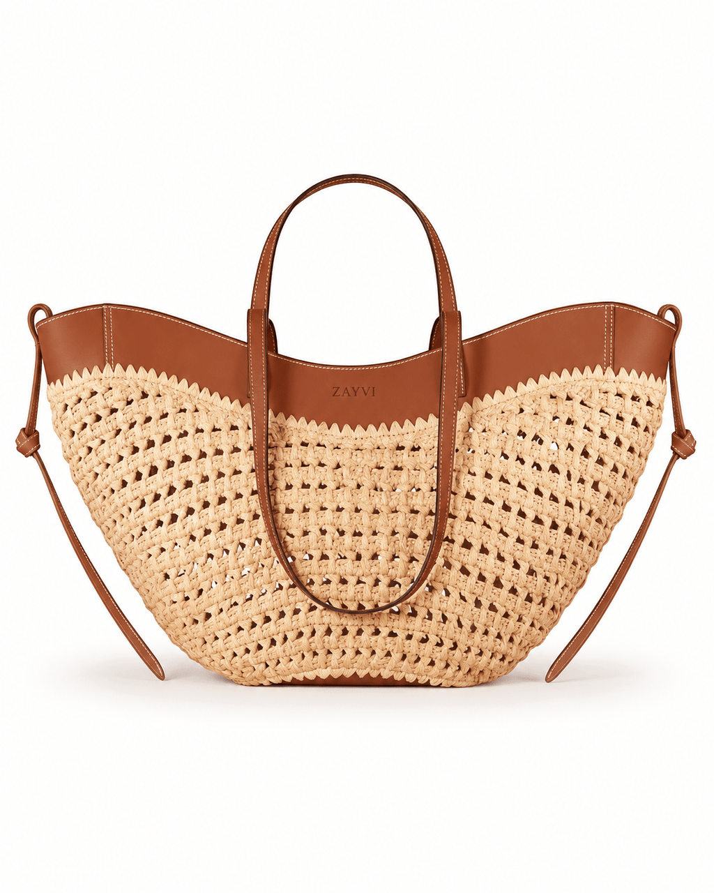 Amélie Geflochtene Schultertasche - ZAYVI