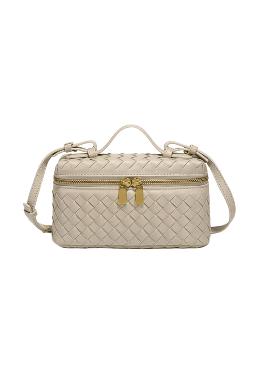 AURELIA – Luxuriöse Ledertasche mit Flechtdesign - ZAYVI