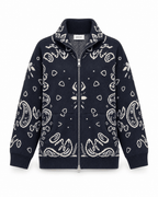 COLETTE – Jacquard-Strickcardigan mit Stehkragen - ZAYVI