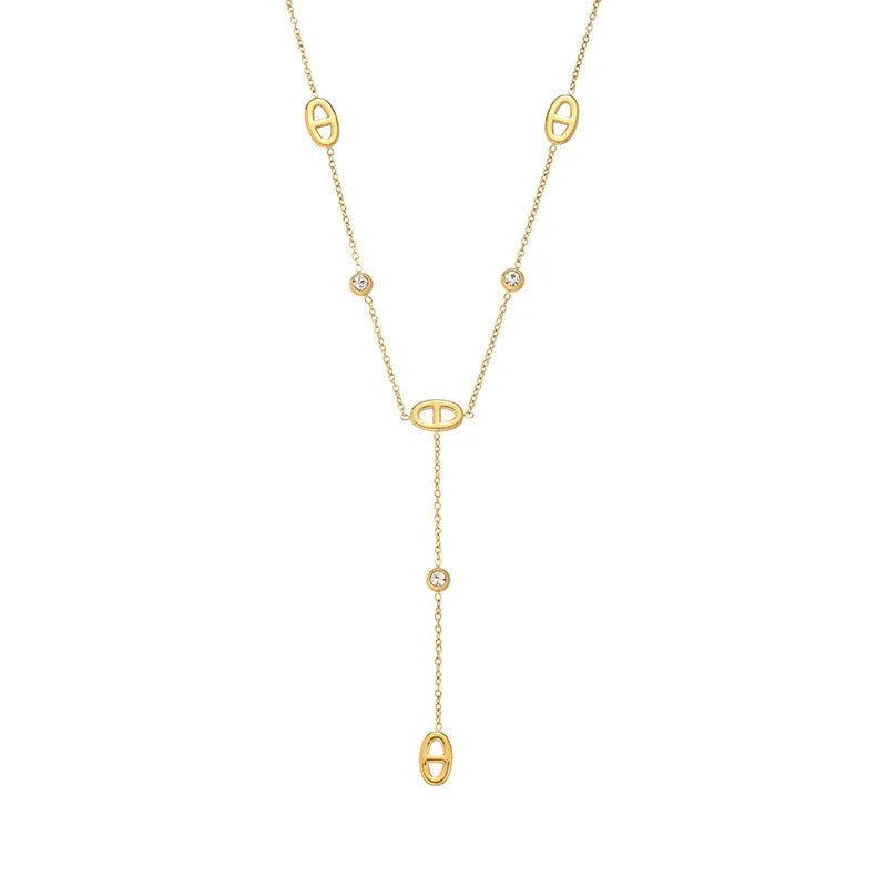 ELARA – Geometrische Kette oder Armband - ZAYVI