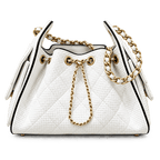 ÉLINA – Gesteppte Bucket Bag mit Kettenriemen - ZAYVI
