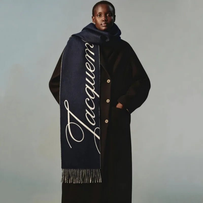 ÉLISE – Oversize-Schal aus 100 % Wolle - ZAYVI