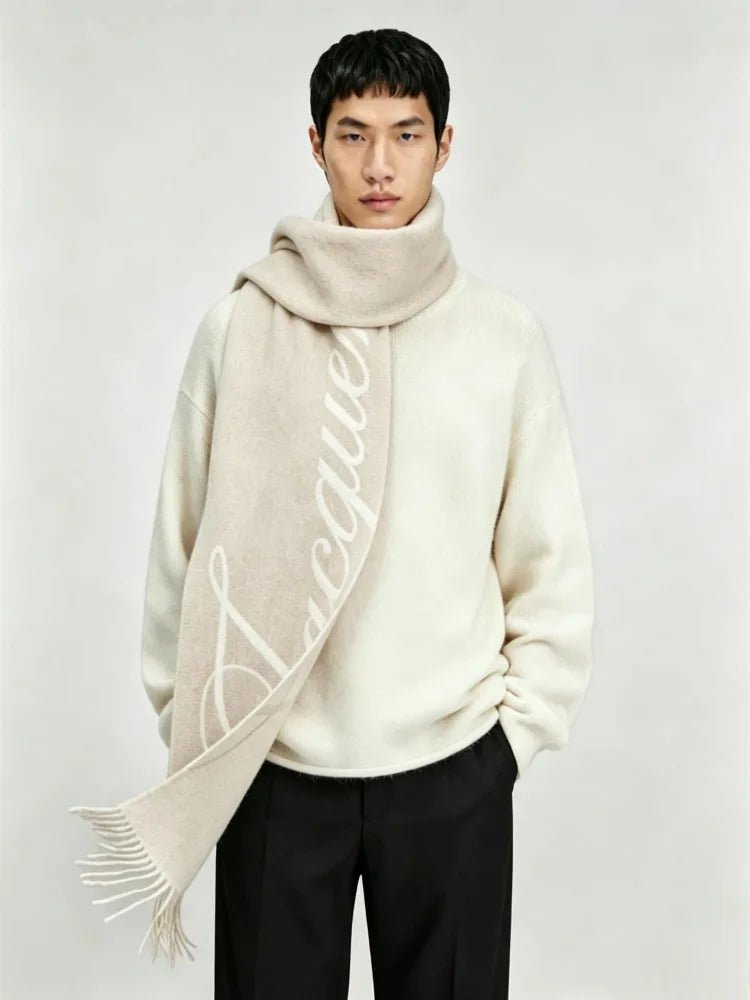 ÉLISE – Oversize-Schal aus 100 % Wolle - ZAYVI