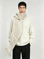 ÉLISE – Oversize-Schal aus 100 % Wolle - ZAYVI