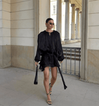 ÉLOÏSE – Plissee-Bluse mit Bindegürtel – Ansicht 16 | ZAYVI