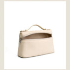 INES – Elegante Mini Box Bag aus genarbtem Echtleder - ZAYVI