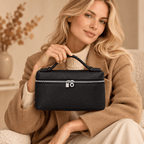 INES – Elegante Mini Box Bag aus genarbtem Echtleder - ZAYVI