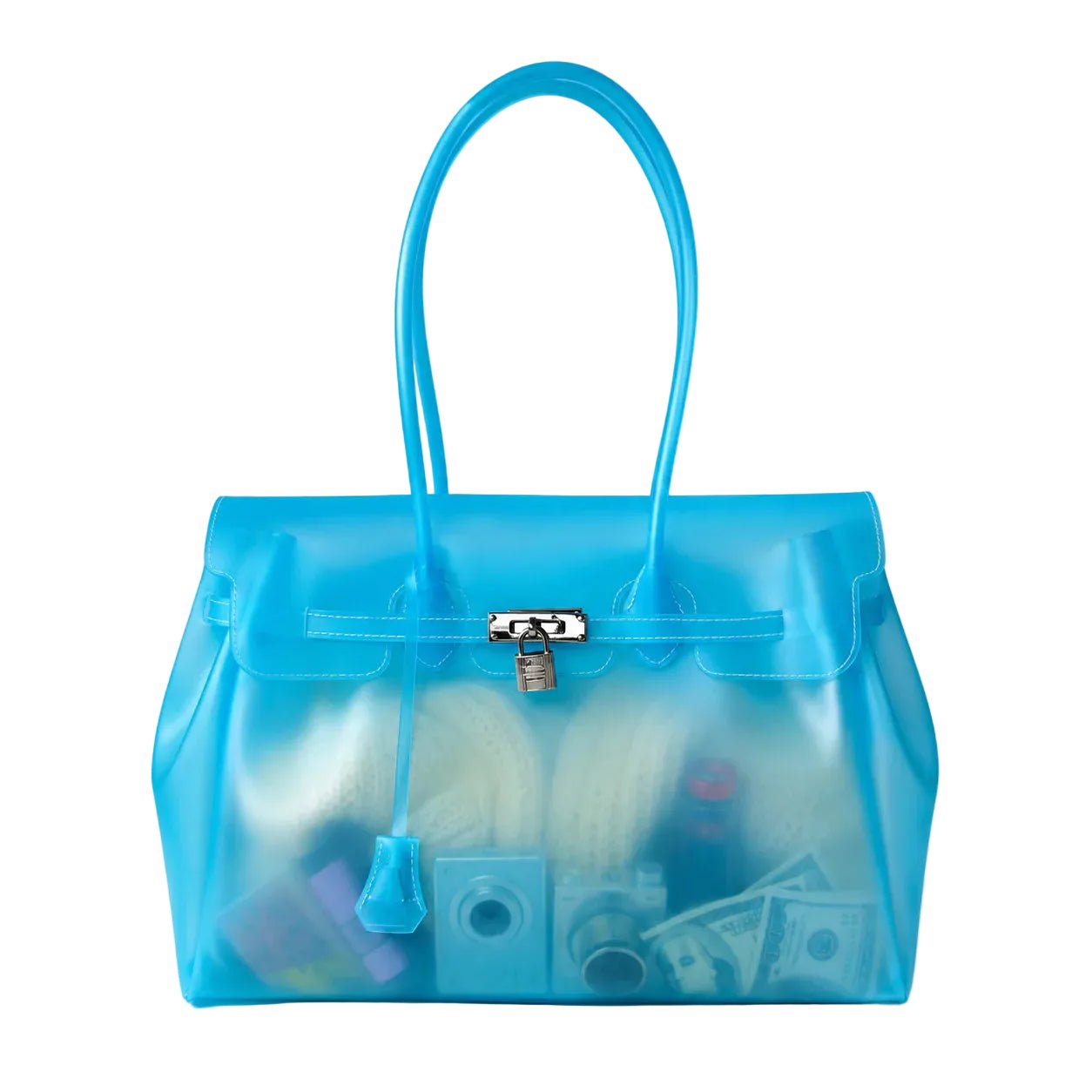 Jelly Firkin Bag – Transparente Statement-Handtasche - JELLY FIRKING BAG