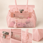 Jelly Firkin Bag – Transparente Statement-Handtasche - ZAYVI