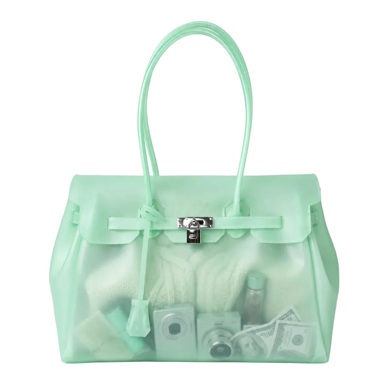 Jelly Firkin Bag – Transparente Statement-Handtasche - JELLY FIRKING BAG