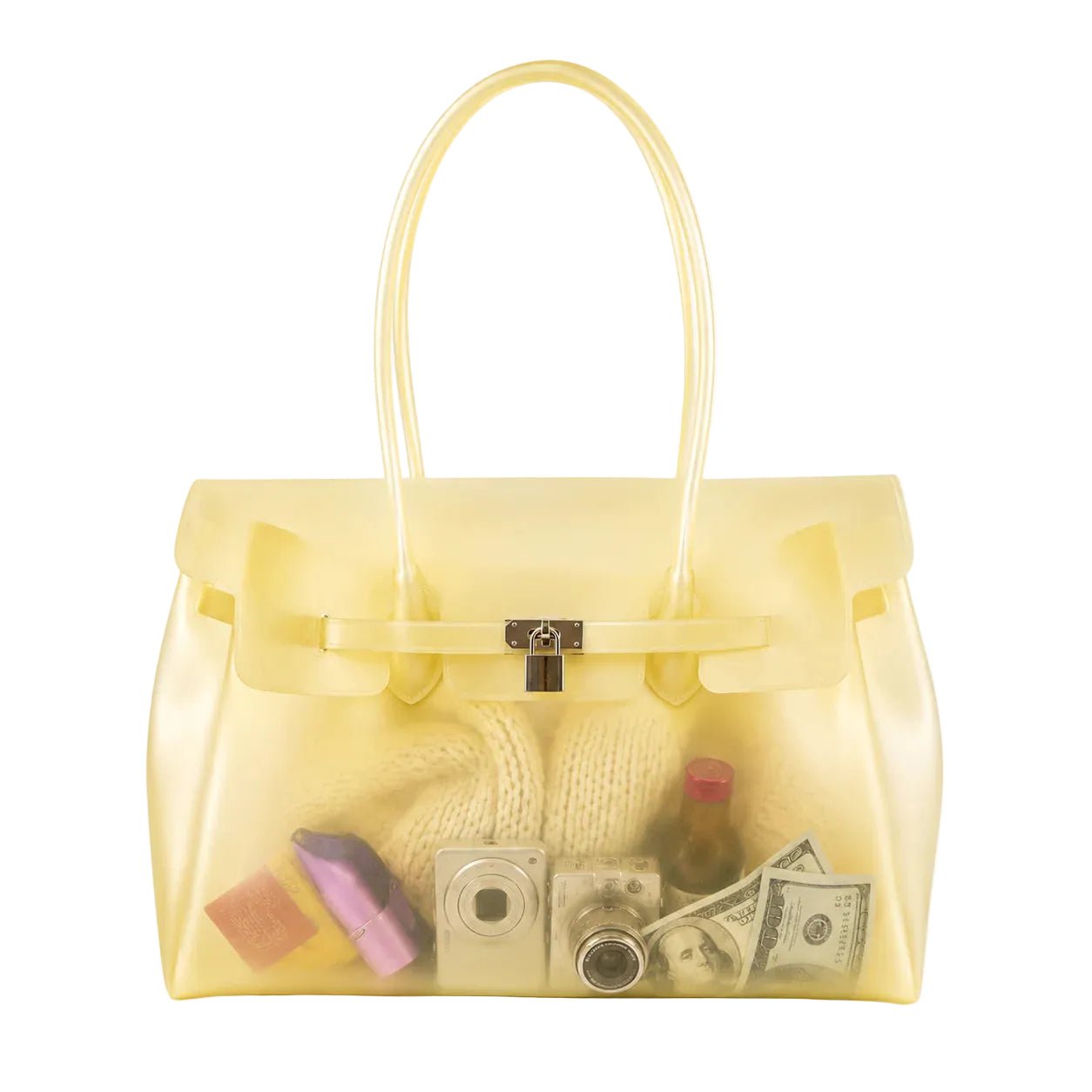 Jelly Firkin Bag – Transparente Statement-Handtasche - JELLY FIRKING BAG