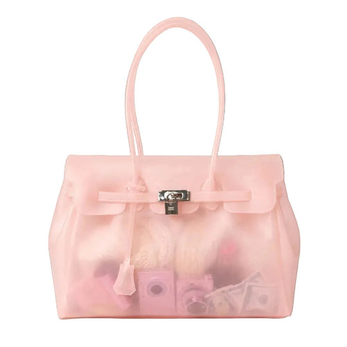 Jelly Firkin Bag – Transparente Statement-Handtasche - JELLY FIRKING BAG