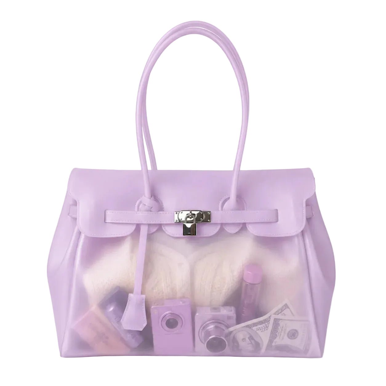 Jelly Firkin Bag – Transparente Statement-Handtasche - JELLY FIRKING BAG