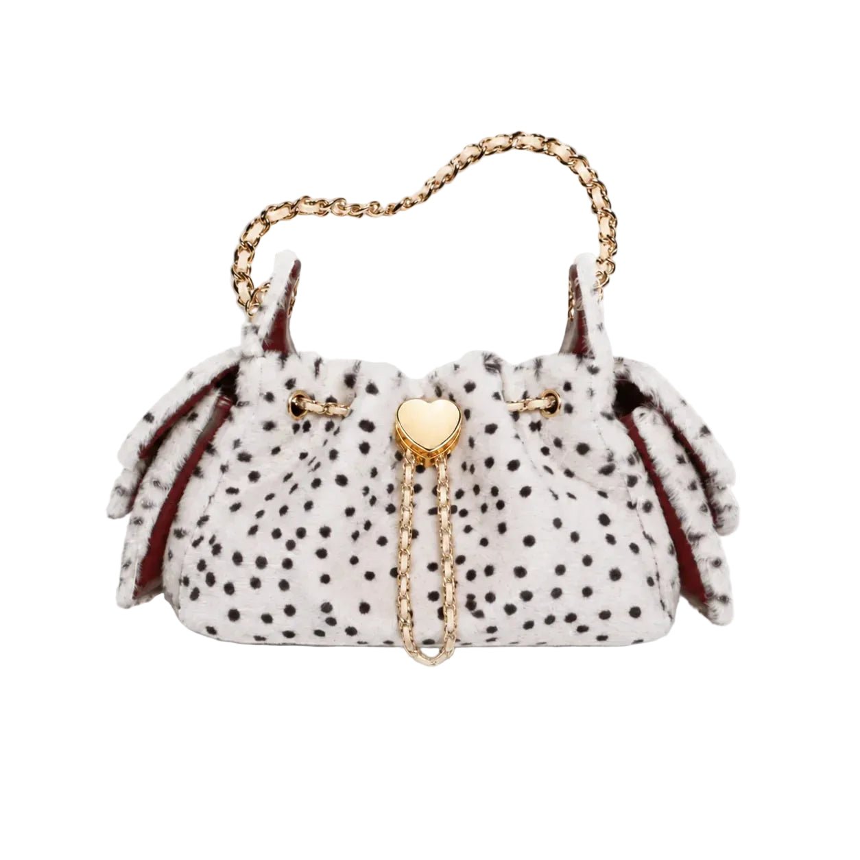 Léonie – Luxuriöse Faux-Fur Bucket Bag mit Leo-Print - JELLY FIRKING BAG