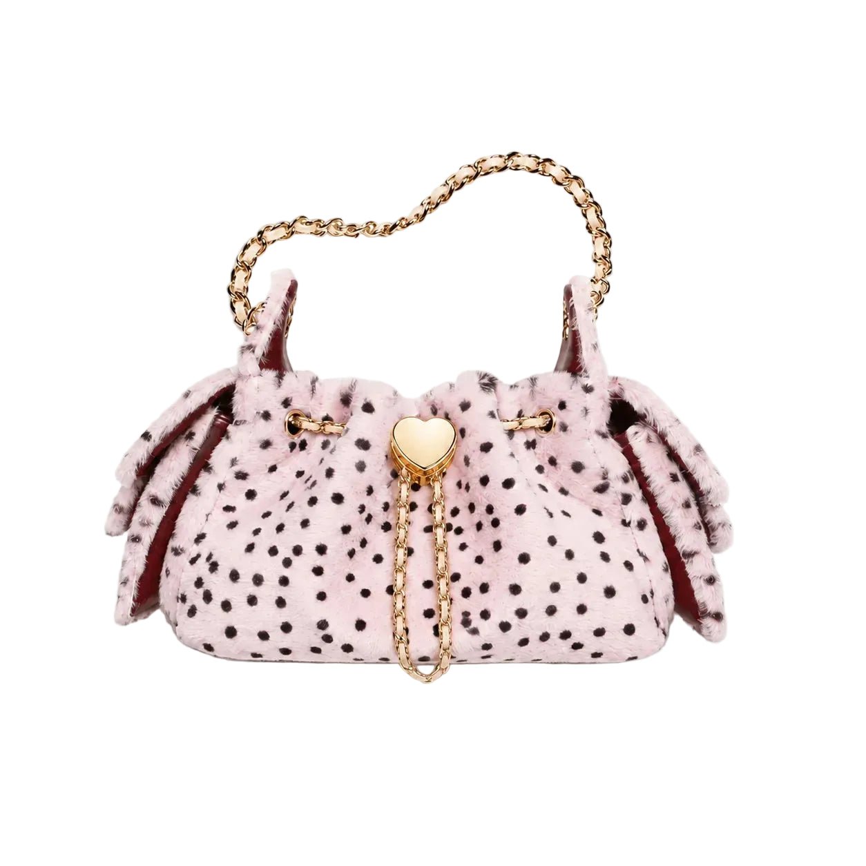 Léonie – Luxuriöse Faux-Fur Bucket Bag mit Leo-Print - JELLY FIRKING BAG