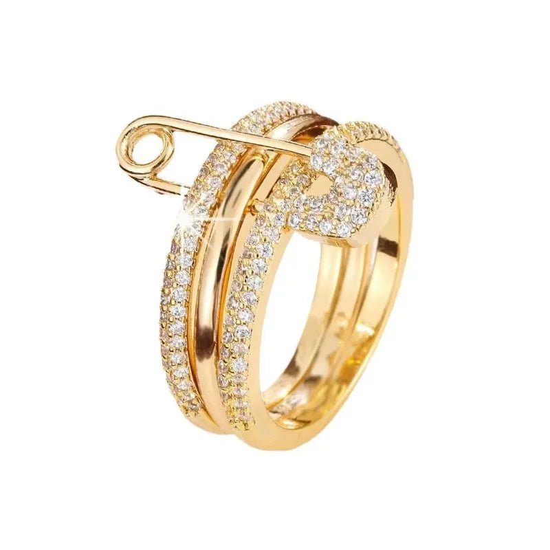 LUNA – Ring-Set mit Zirkonia - ZAYVI