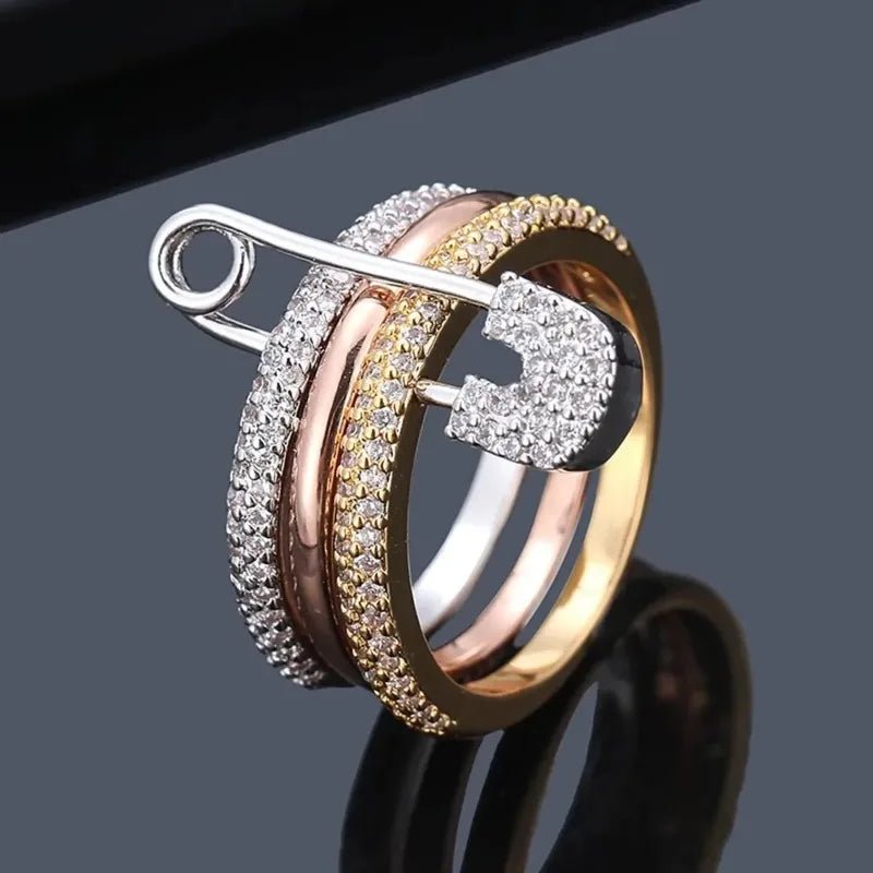 LUNA – Ring-Set mit Zirkonia - ZAYVI