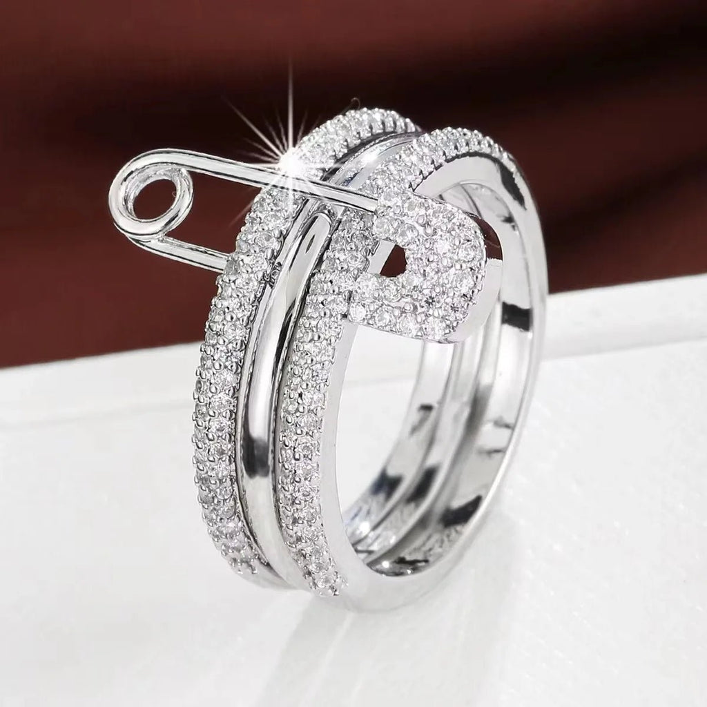 LUNA – Ring-Set mit Zirkonia - ZAYVI