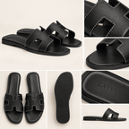 Minimalistische Slide Sandalen Damen - ZAYVI