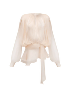 Éloïse Plissee Kleid in elegantem Rosé mit Plisseestoff und Drapierung für Damenmode online kaufen.