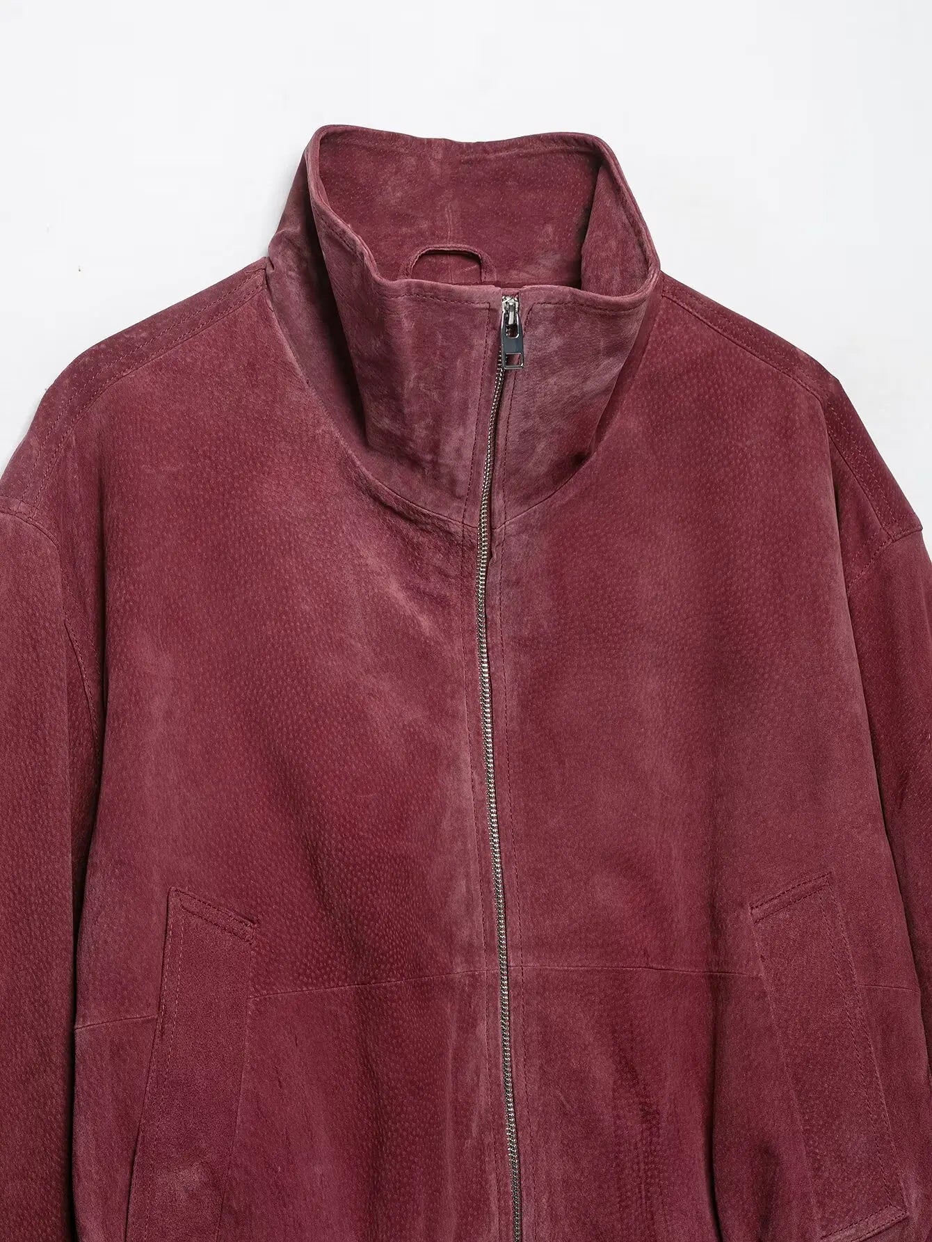NAYA Cropped Kunstleder Bomberjacke - JELLY FIRKING BAG