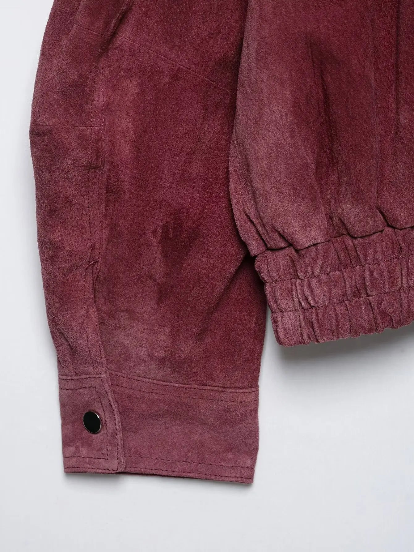 NAYA Cropped Kunstleder Bomberjacke - JELLY FIRKING BAG