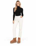 NOÉMIE – Plateau-Winterboots in Veloursoptik - ZAYVI