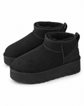 NOÉMIE – Plateau-Winterboots in Veloursoptik - ZAYVI