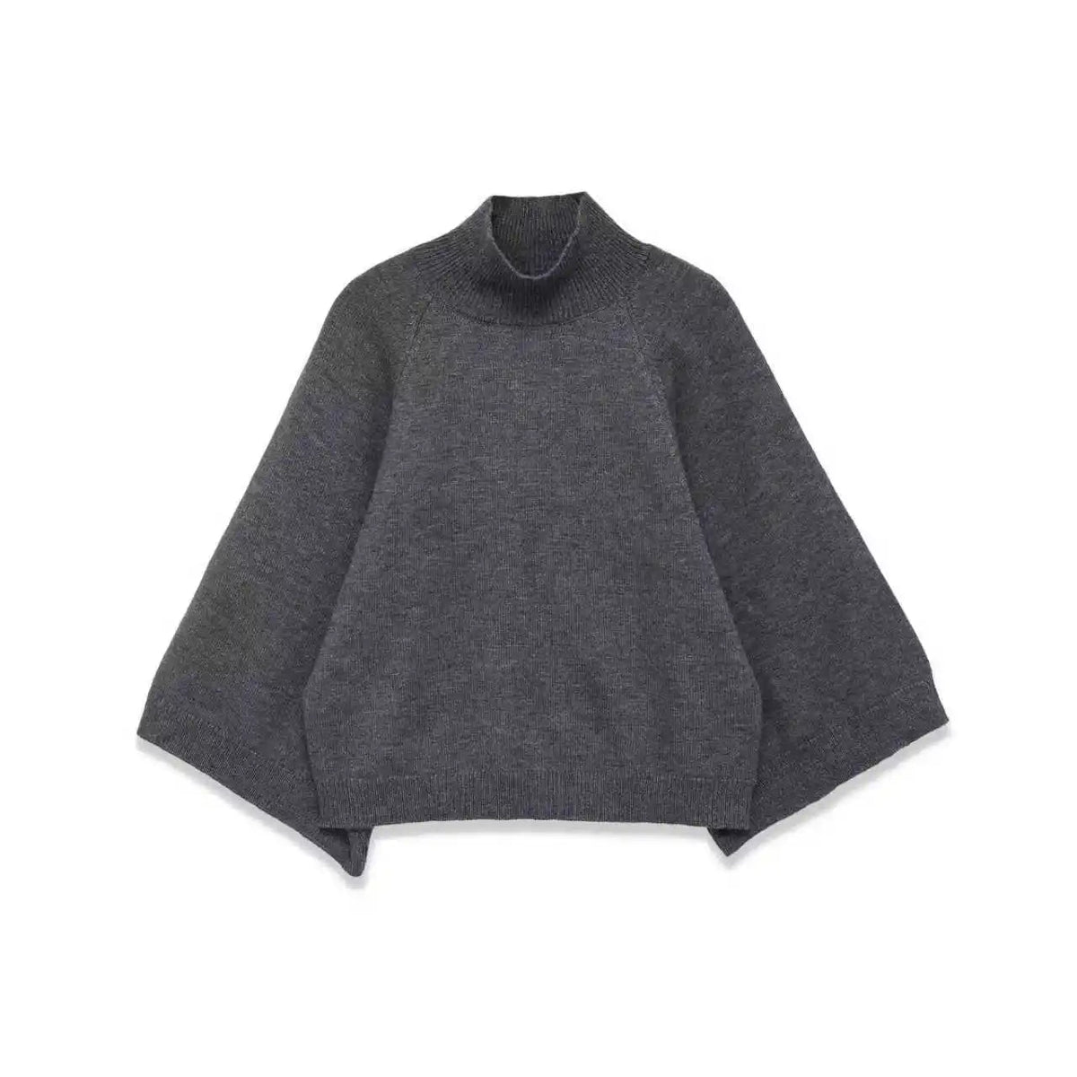 NORA – Oversize Strickpullover mit Stehkragen – Ansicht 7 | ZAYVI