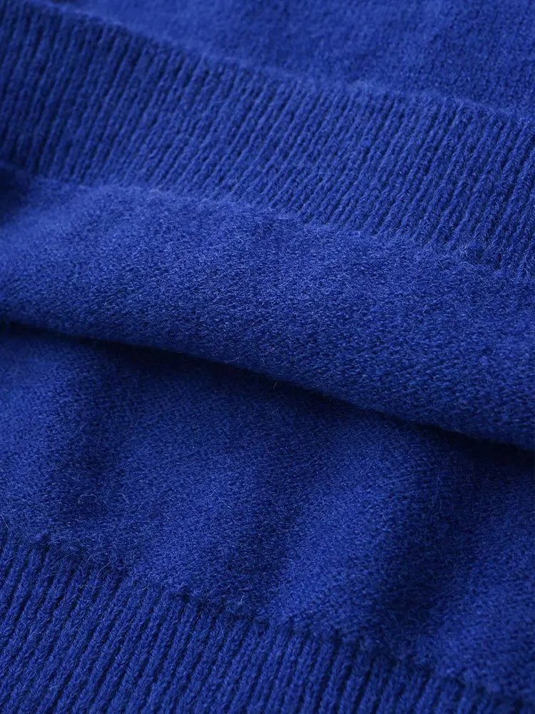 NORA – Oversize Strickpullover mit Stehkragen – Ansicht 5 | ZAYVI
