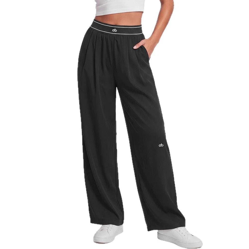 NORA – Weite High-Waist-Sporthose - ZAYVI