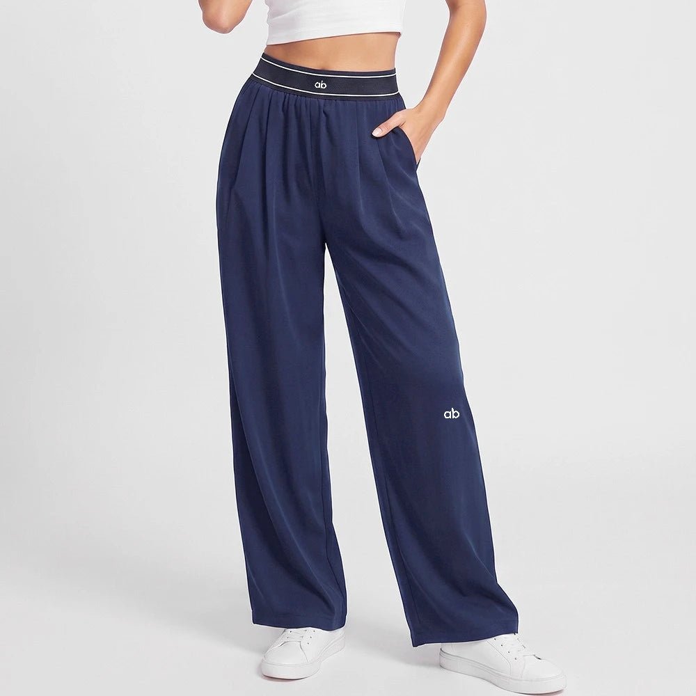 NORA – Weite High-Waist-Sporthose - ZAYVI