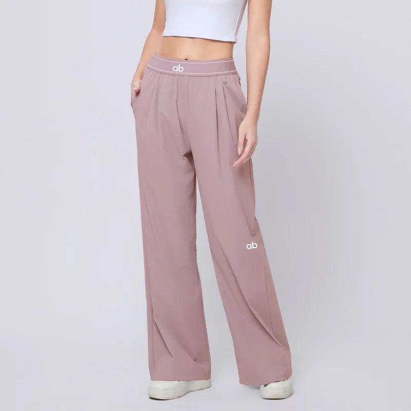 NORA – Weite High-Waist-Sporthose - ZAYVI