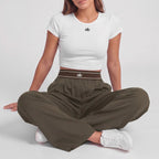 NORA – Weite High-Waist-Sporthose - ZAYVI