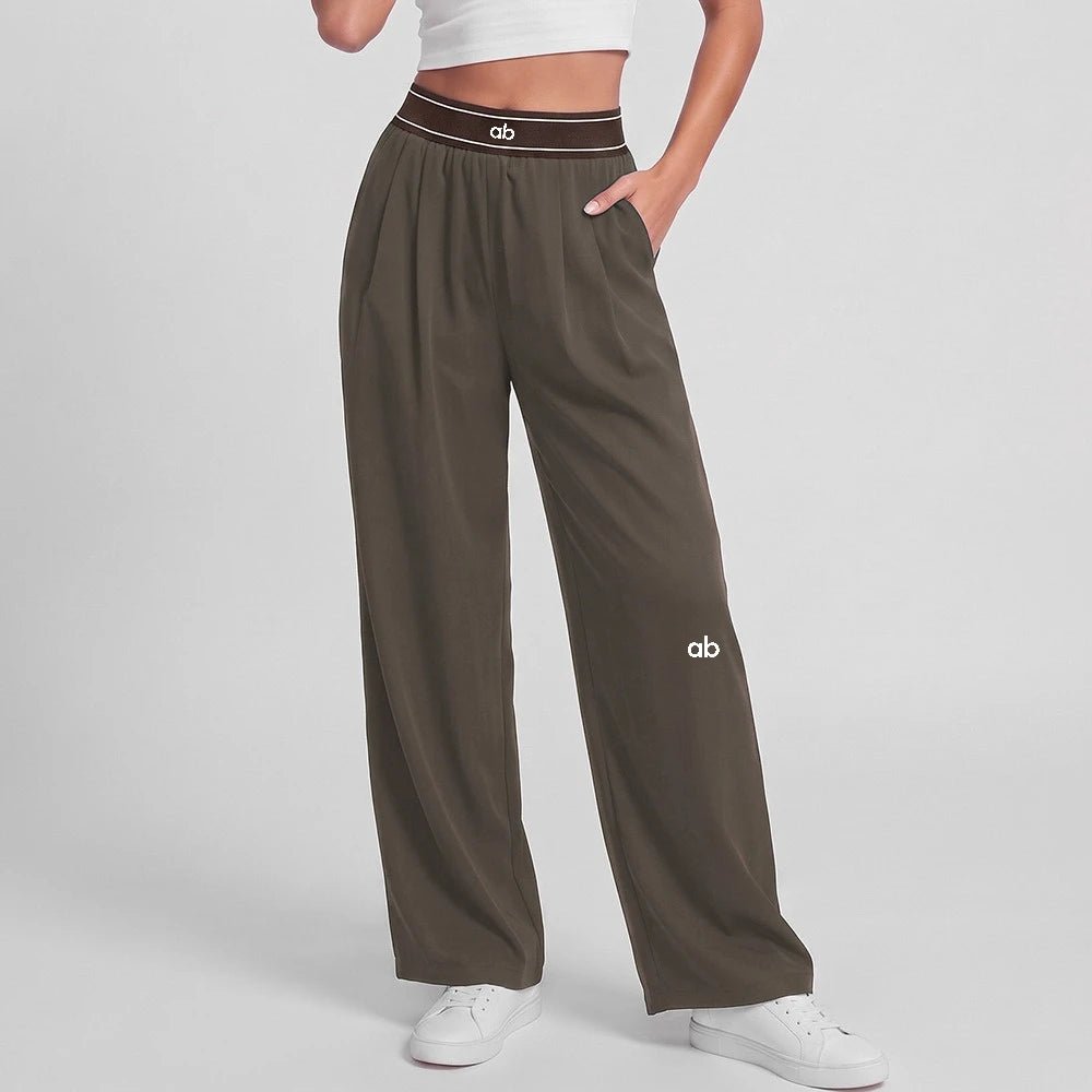 NORA – Weite High-Waist-Sporthose - ZAYVI