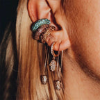 Ohrring Sienna – Eleganter Crystal Ear Cuff – Ansicht 2 | ZAYVI