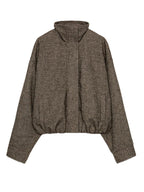 PLISSÉ – Elegantes Jacke & Rock Set mit Stehkragen – Ansicht 2 | ZAYVI