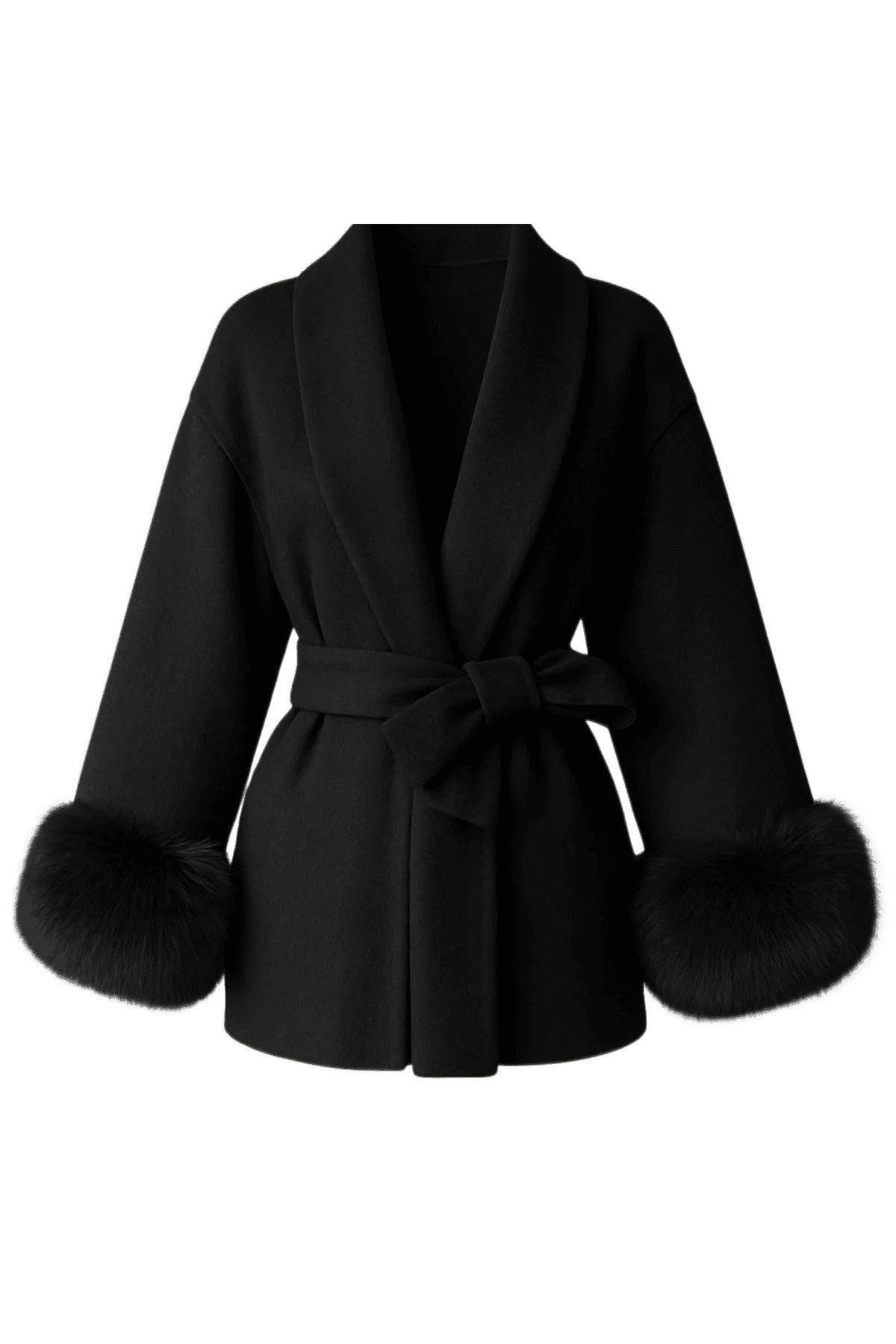 SOFIA – Eleganter Damen-Wollmantel – Ansicht 3 | ZAYVI