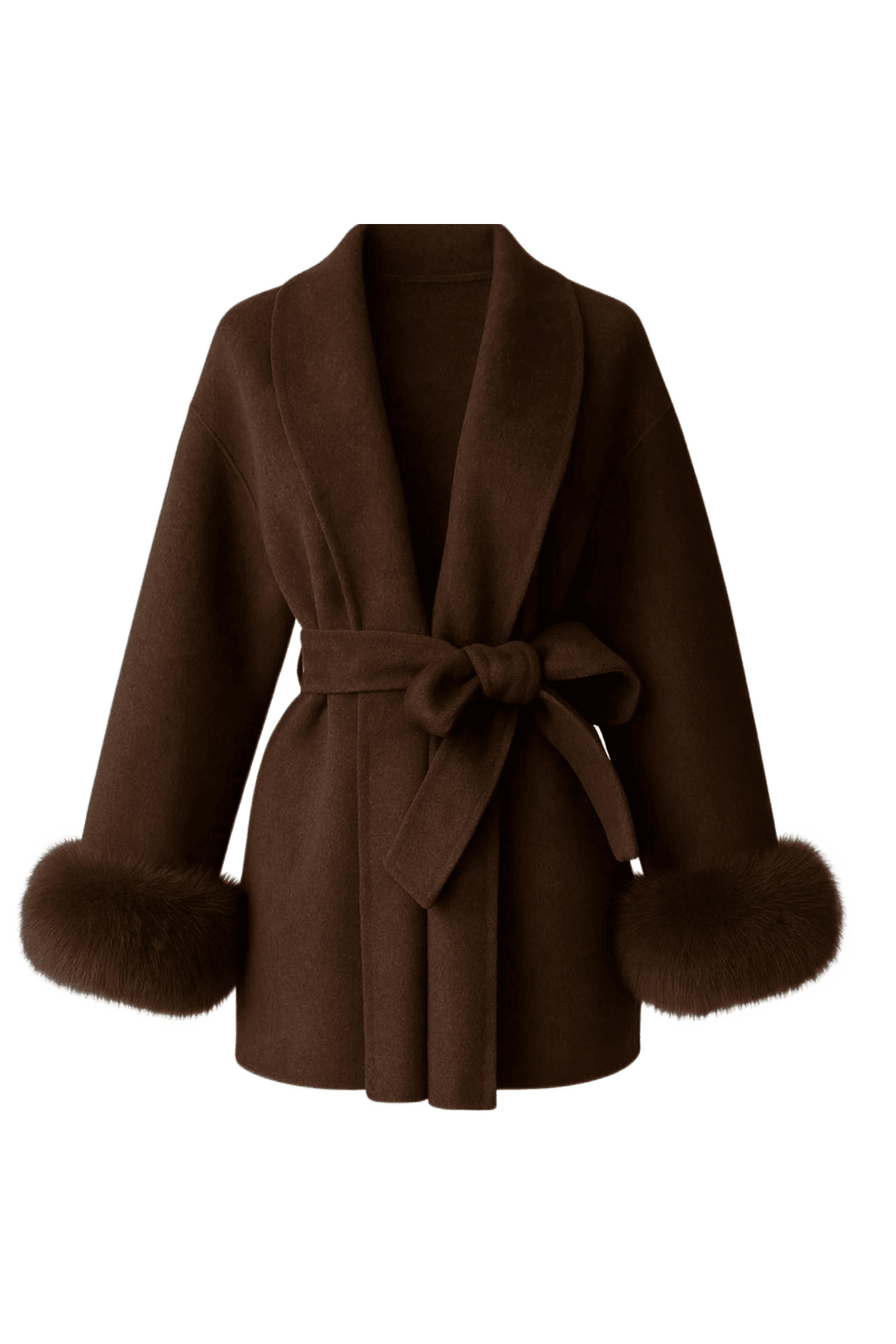 SOFIA – Eleganter Damen-Wollmantel - ZAYVI