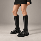 SOPHIE – Kniehohe Plateau-Stiefel - ZAYVI